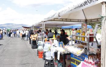 Parque bicentenario- carpas gastronomicas