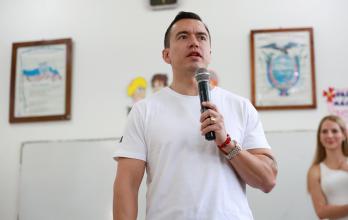 El Gobierno del presidente Daniel Noboa ha optado por evitar nombrar la victoria del No.