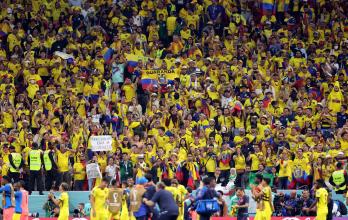Hinchas de Ecuador
