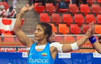 Lucía Yépez, lucha libre, medalla de oro, Juegos Bolivarianos 2025, Team Ecuador