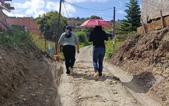 ingreso a El Plateado Bajo en Loja