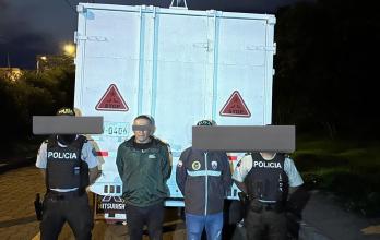 Policía detiene a sujeto a cargo de explosivos