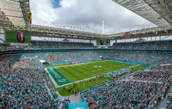 El Hard Rock Stadium de Miami.