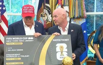 Conversación OSCAR MARIO BETETA @MarioBeteta Donald Trump anuncia que el sorteo de la Copa Mundial de la FIFA 2026 tendrá lugar el 5 de diciembre en el Kennedy Center de Washington, D.C.