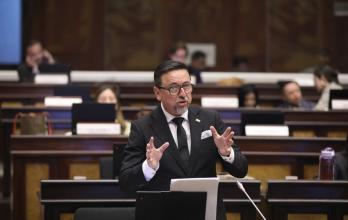 El legislador Xavier Ordóñez (ADN) tuvo que pedir a sus compañeros de bancada que se abstengan de votar por la misma moción que él presentó.