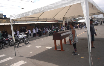 Velorio de Edward Valiente en barrio 4 de Abril