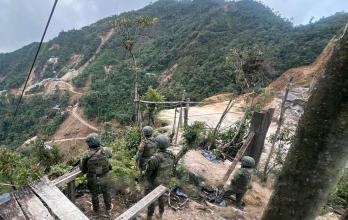 El hallazgo se produjo cuando los soldados del Batallón de Selva 62 Zamora realizaban una operación en el sector de Chinapintza