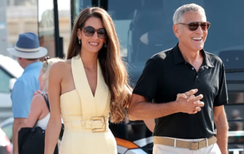 George Clooney junto a su esposa Amal