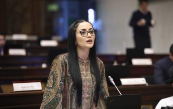 Viviana Veloz en el Pleno
