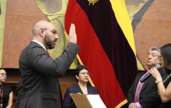 Posesión de Mario Godoy en 2024, durante el anterior periodo legislativo.