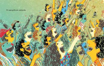 Interiores del libro Instante, de Roger Ycaza