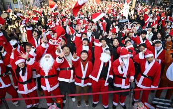 Mundo, Corea del Sur, Navidad, Festejos en el mundo