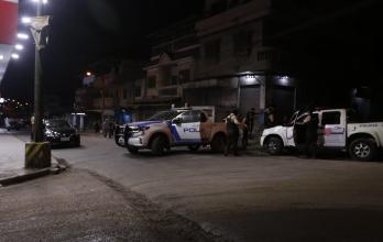 La Policía Nacional acordonó la zona tras registrarse dos hechos violentos en Flor de Bastión.