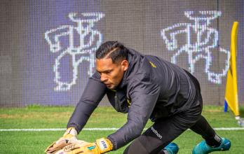 José Contreras arquero venezolano que seguirá en Barcelona SC.