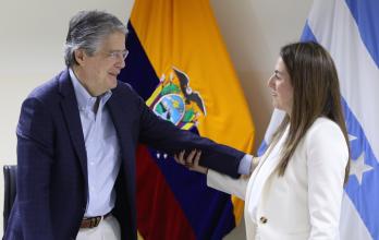 La exsecretaria de Comunicación de Guillermo Lasso asegura que Daniel Noboa sigue con campaña electoral