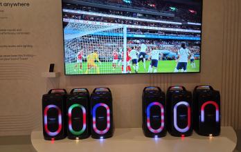 Sonido y luz en Samsung