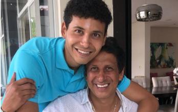 Padre e hijo los Cevallos: José Gabriel ahora arquero de Barcelona y José Francisco.