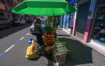Comercio informal Tumbaco