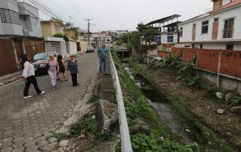 canal entre Cumbres Bajas de Los Ceibos y Santa Cecilia