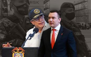 El conflicto comercial inició cuando el gobierno de Ecuador acusó a Colombia de no controlar adecuadamente el paso de narcóticos, armas y grupos criminales por la frontera