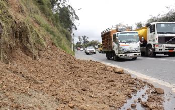 emergencia por lluvias en Quito