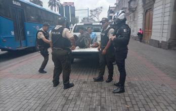 delincuentes detenidos en Quito