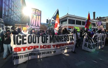 Mineápolis manifestacion
