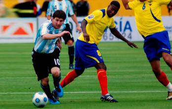 Messi Ecuador 2009