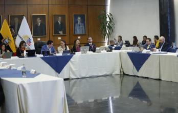 El presidente de la Comisión de Fiscalización, Ferdinan Álvarez.