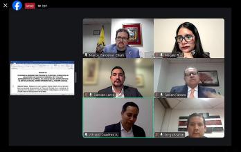 Sesión Consejo de la Judicatura