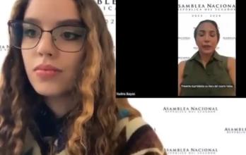 Camila León llamó la atención públicamente a su compañera de bancada Yadira Bayas