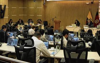 Sesión. Durante la reunión, el Pleno evitó debatir las denuncias de los usuarios afectados con incrementos en las planillas por la tasa de recolección de basura.