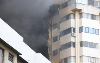 edificio Multicomercio colapsado