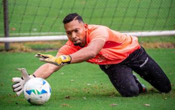 José Contreras arquero venezolano del Barcelona SC.