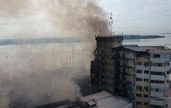 Incendio en Guayaquil