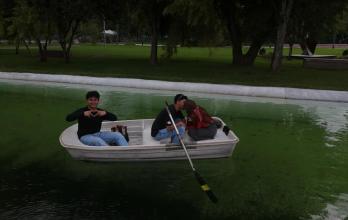 Laguna parque La Carolina