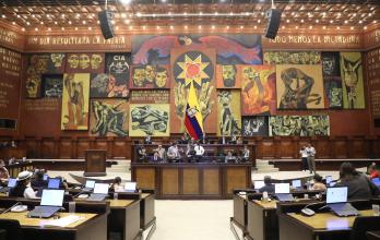 El Pleno de la Asamblea se reunió para debatir el primer informe de la Ley de los GAD.