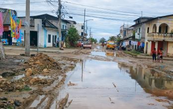 inundaciones en Santa Elena