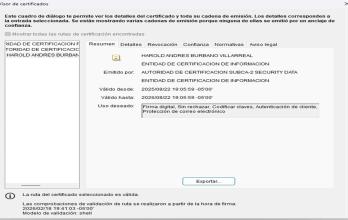 WFIRMA HAROLD BURBANO