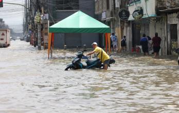 Lluvias en Durán