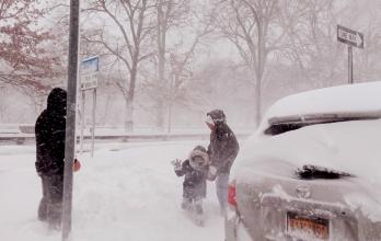 Tormenta en Nueva York