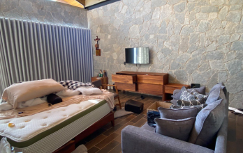 Vista de una de las recámaras de ‘El Mencho’.