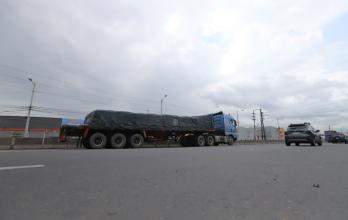 Escena del accidente en la vía a Salitre: los vehículos fueron retirados tras el siniestro.