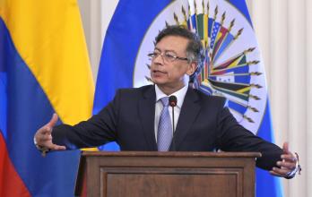Fotografía de archivo del presidente de Colombia, Gustavo Petro.