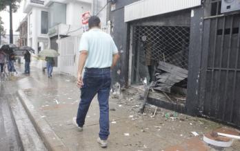 Connie Garcés atentado Urdesa