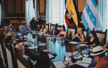 Tatiana Coronel en Concejo de Guayaquil