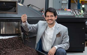Jonathan Dávila campeón de cata de café en Ecuador