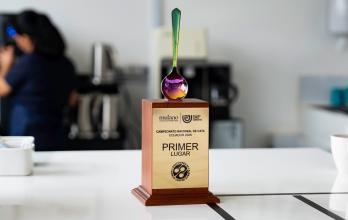 Jonathan Dávila campeón de cata de café en Ecuador