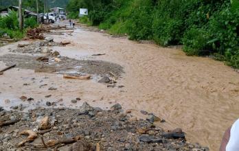 Las precipitaciones también han causado el desbordamiento de 25 ríos