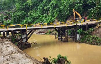 El personal de Petroecuador continúa ejecutando trabajos en el área considerada como zona cero.